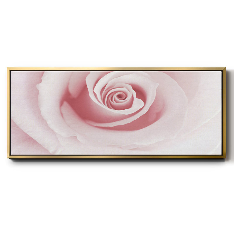 «Rose Embrace», toile encadrée