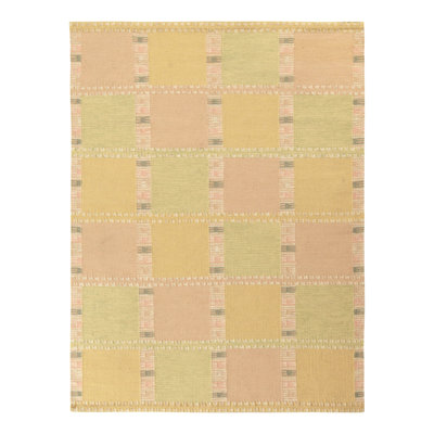 Scandinavian Wool Geometric Area Rug