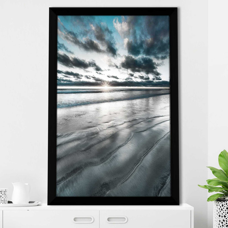 Soleil d'argent par Danita Delimont - photographie, Cadre noir, H 39,5 po x l 27,5 po x P 0,75 po