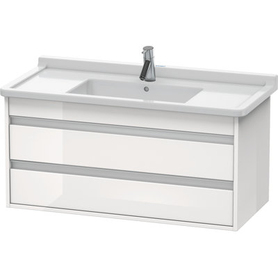 Base de meuble-lavabo simple mural 39,375 po Ketho seulement