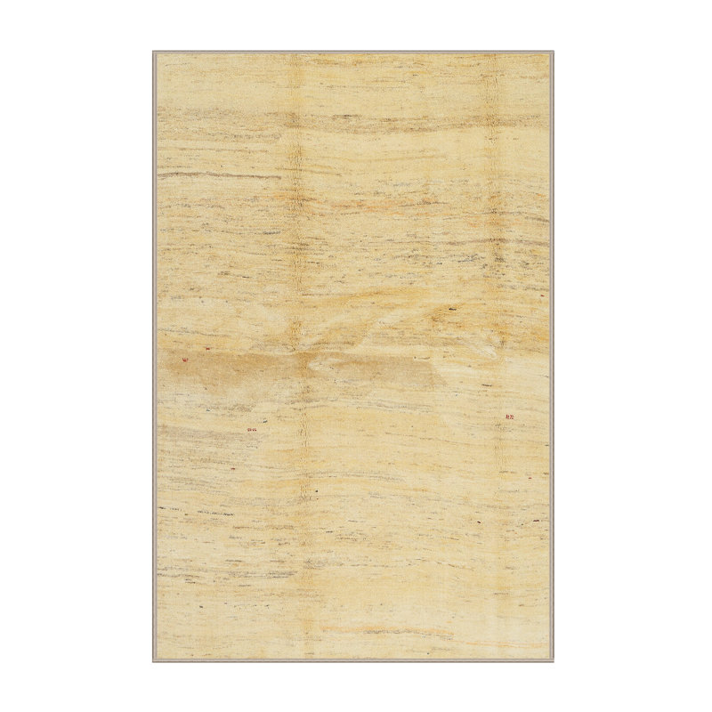 Tapis brun/gris zone contemporaine, Rectangle 5 pi x 7 pi