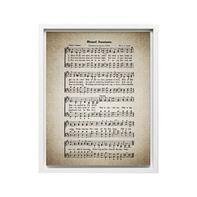 Blessed Assurance Hymnal Sheet