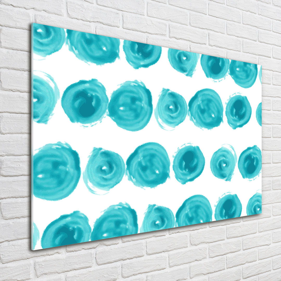 Glasbild Dots