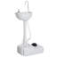 Lavabo autoportant portatif pour cuisine et salle de bain