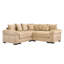 Canapé modulaire surdimensionné surdimensionné en nuage, canapé modulaire convertible avec accoudoirs très larges à assise profonde, 10 coussins décoratifs en velours côtelé de qualité supérieure, conception ergonomique, assemblage facile, pour les salons-868094130