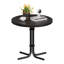 Table d'appoint de patio en acier noir-213714166