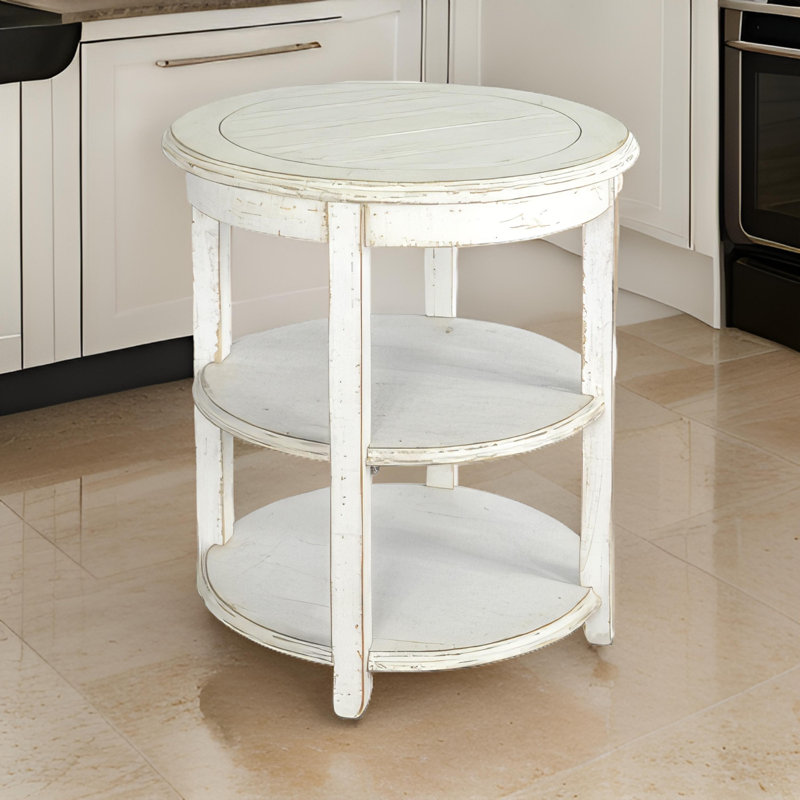 Table de bout Komor, Blanc