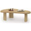 Table basse Fusion - Finition naturelle