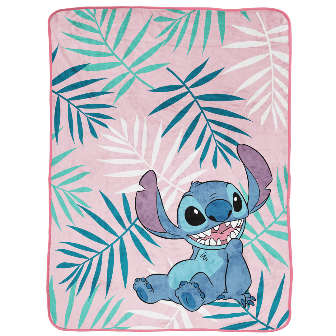 Blumige Disney Lilo Und Stitch Decke