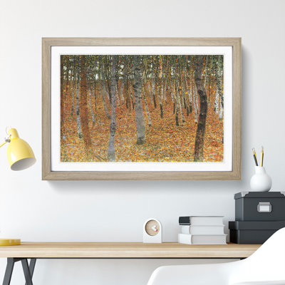 Beech Grove Forest Vol.2 by Gustav Klimt - Picture Frame Painting