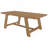 Gavilon Brown Rectangular Trestle Base Dining Table