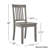 Alexa-Mae 4-Person Solid Wood Pedestal Dining Set-156891386