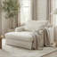 Canapé-lit en chenille, canapé Cama de 59,5 pouces, canapé-lit, canapé causeuse, canapé décontracté avec surface texturée et deux coussins, convient au salon-966981246