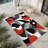 Scarlet Reflection Indoor And Outdoor Area Rug-1424713636