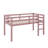Twin Loft Bed With Guardrails And Ladder-721587286
