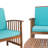 Delosreyes Acacia 4 - Person Patio Conversation Set with Cushions-998970795