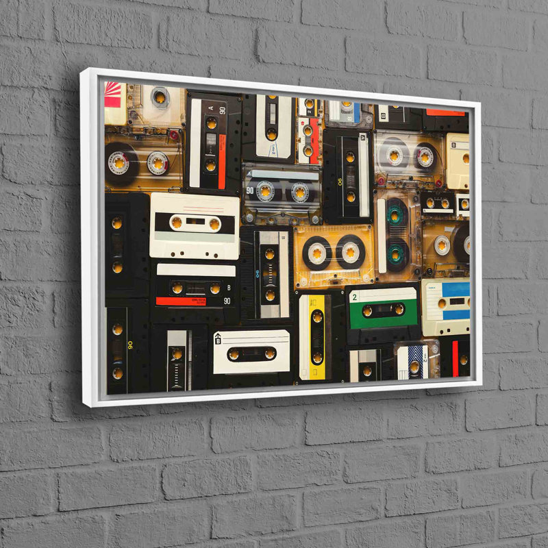 Print on Canvas, 25 cm H x 35 cm W, White, Framed Print without Mat