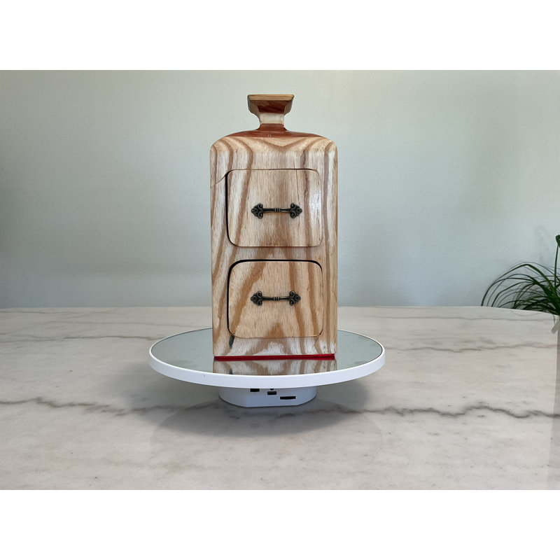 2 drawer Bottle shape bandsaw box