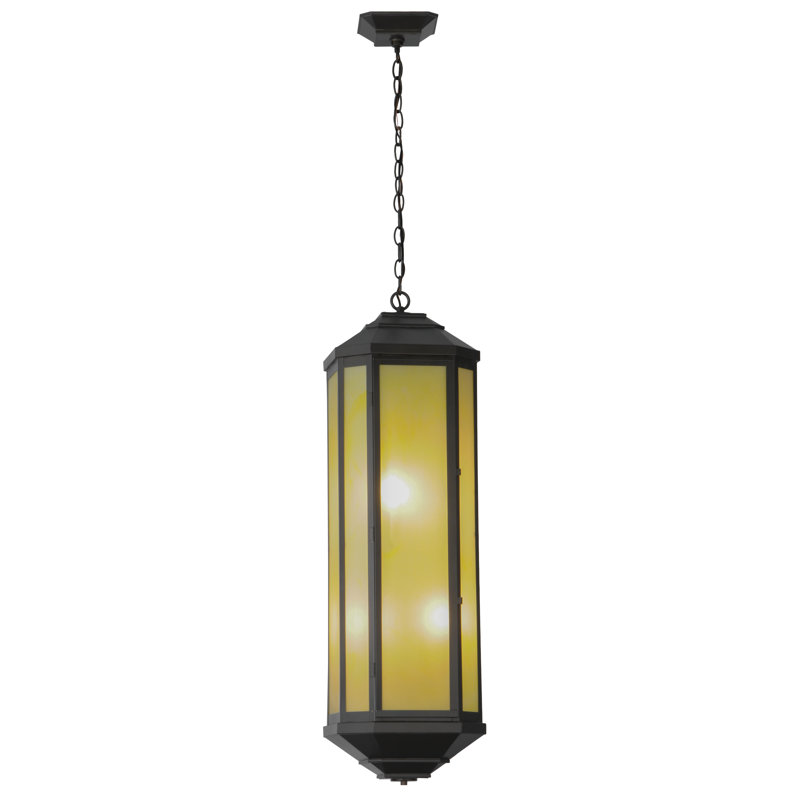Luminaire suspendu géométrique unique à 4 lumières Salisbury