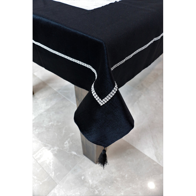 Nappe Bouck, Noir, 60 po x 90 po