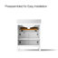 30 po Kresla Meuble-lavabo de salle de bain avec lavabo et comptoir en quartz-93330236-93584048