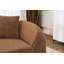 Causeuse courbée Caramel-129606182