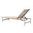 Outdoor Aluminum Frame Lounger - Two Pieces, And Lightweight, Breathable Mesh, Rounded Legs With Rope Detail, Comfortable Ergonomic Design, Low Maintenance, Suitable For Backyard Decor Chaise Lounge