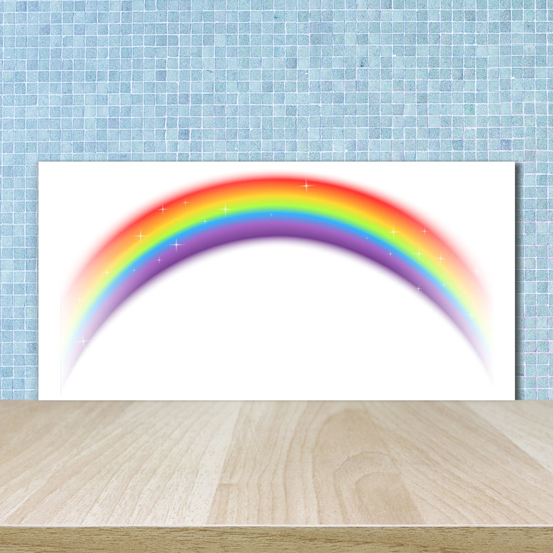 Luisarmando 50cm W x 100cm L Glass Peel and Stick Panel