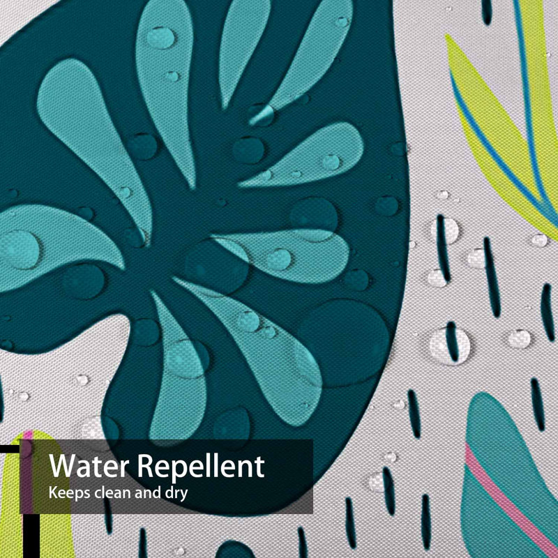 Rideau de douche Cactus Wild Tropical, L 72 po x l 72 po