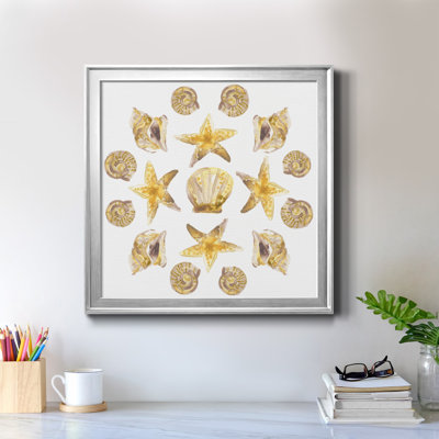 «Seaside Kaleidoscope I-Premium», reproduction encadrée prête à être accrochée