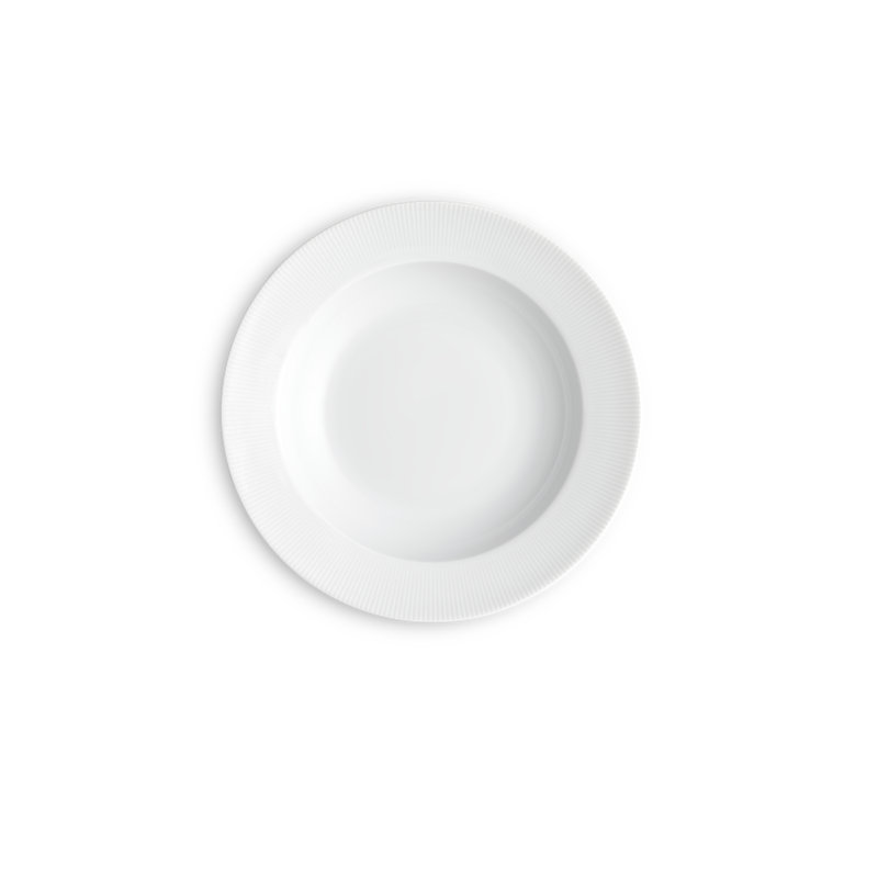 Eventail 8.5" Rimmed Soup Plate