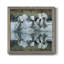 Camargue Reflection - peinture sur toile encadrée-618326538-618326642