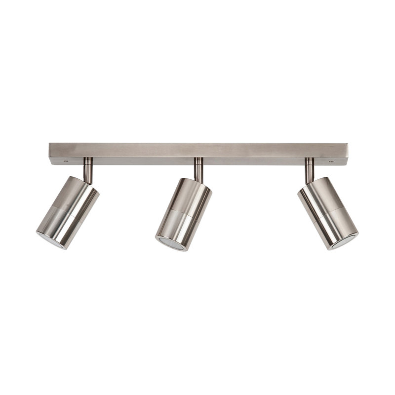 Eden LED Semi Flush Mount, Silver