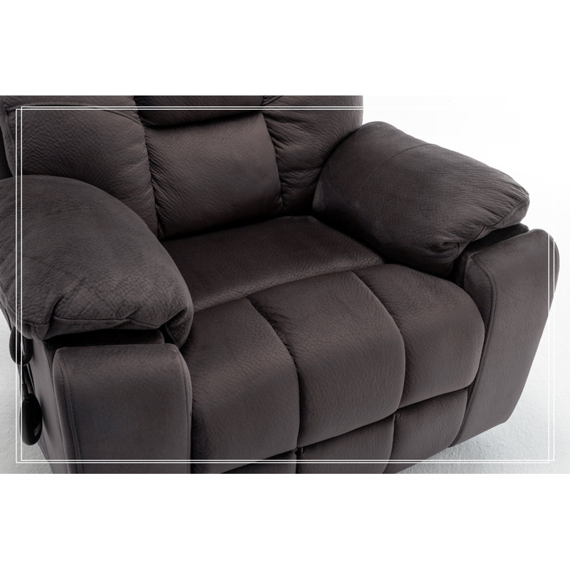 Recliners Lift Chair Relax Sofa Chair Livingroom Living Room Power Electric Reclining, Dark Brown