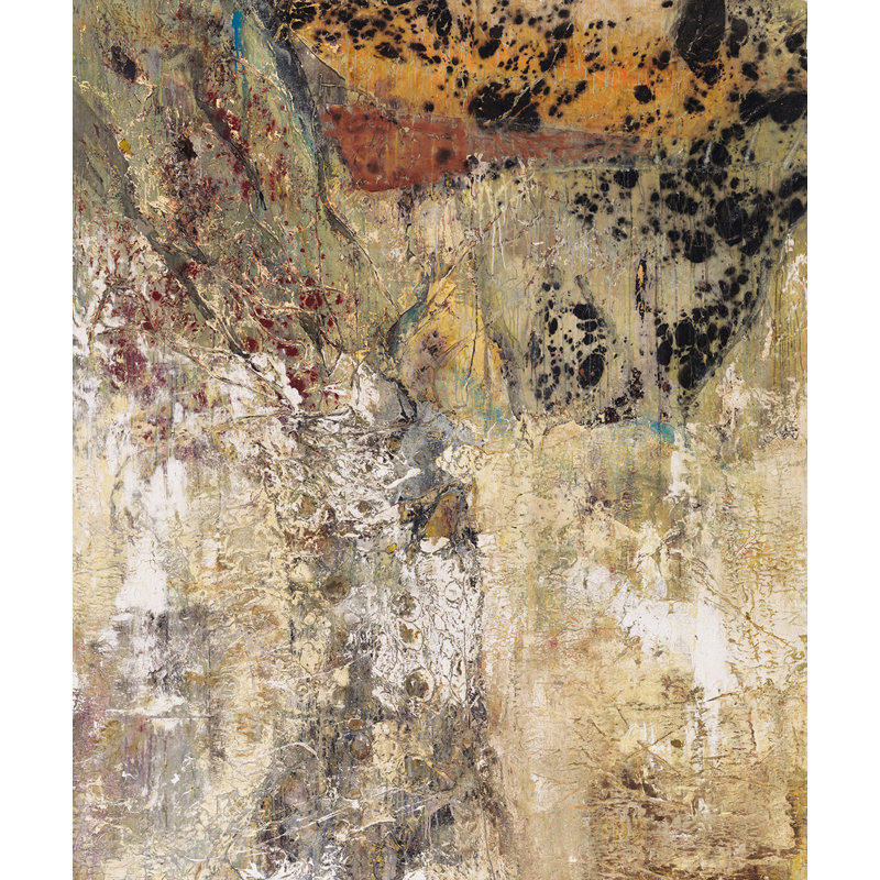The Giving Tree II Painting, Black Framed