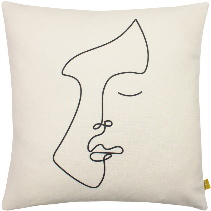Emile Abstract Square Throw Cushion