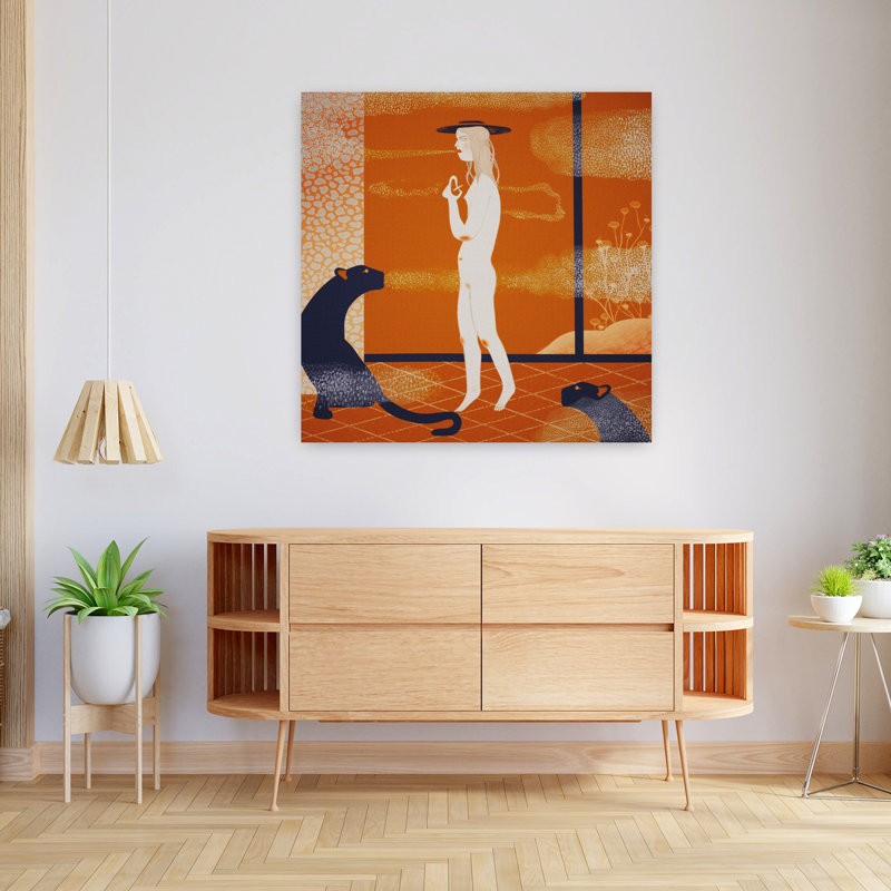 Art contemporain Art contemporain, H 36 po x l 36 po