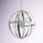 Eda 6 - Light Dimmable Globe Chandelier-114264410