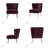 Euclid Modern 2-Piece Desk Office Chair Set-115234723