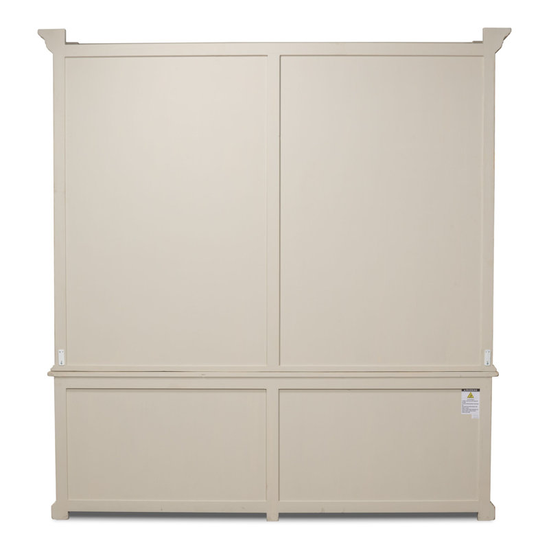Angelique Solid Wood China Cabinet