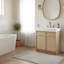 Meuble-lavabo autoportant de 36 pouces avec lavabo en résine et portes d'armoire à fermeture en douceur-1106660707