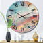 Horloge murale abstraite «Spring Miracles In Tender Retro Pastel I»-93381884