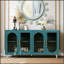 Meuble télé de style industriel avec armoire de rangement et tablettes réglables pour téléviseurs de 65 pouces, design rustique et fonctionnel