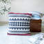 Ensemble de coussins décoratifs Boho à rayures multicolores Boho