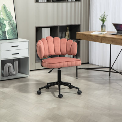 Berdeja Velvet Office Chair