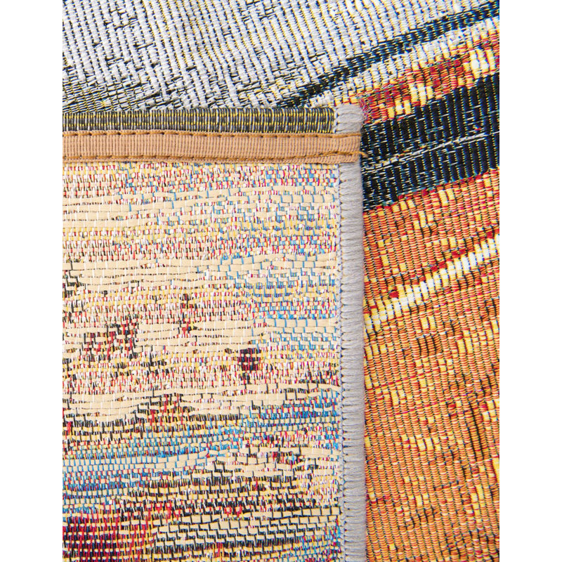 Keazia Indoor/Outdoor Area Rug, Rectangle 5'3" x 8'