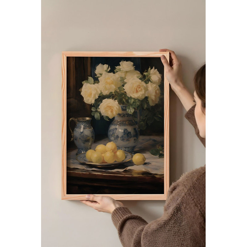 Peinture décorative encadrée