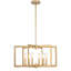 Lustre géométrique à 6 lumières Naiara