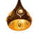 ConCo 1 - Light Single Teardrop Pendant with Crystal Accents