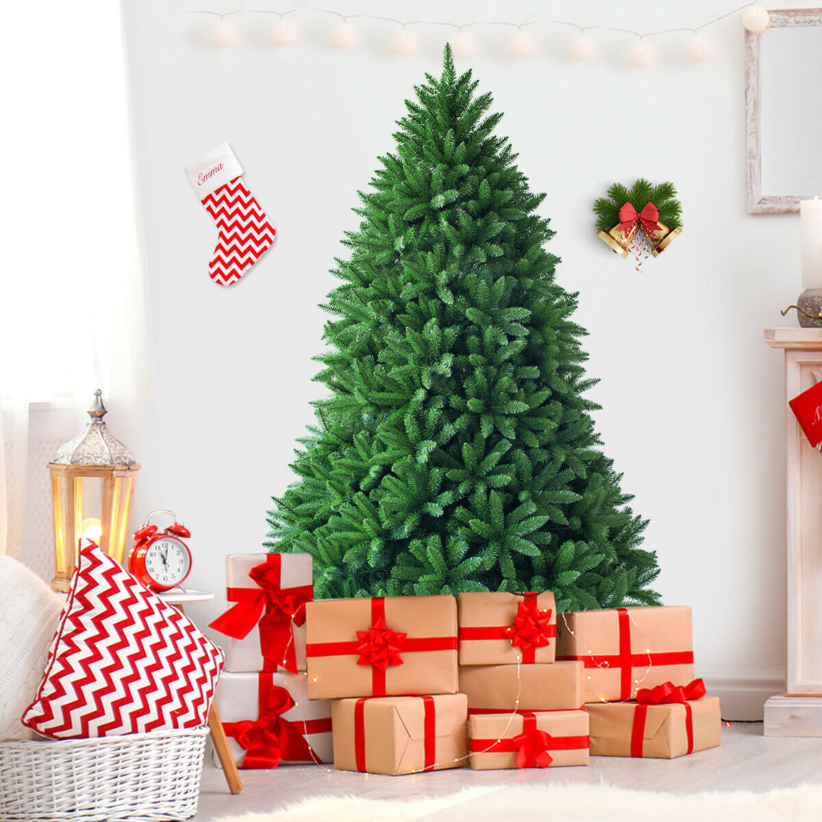 Artificial Fir Christmas Tree, 6' H